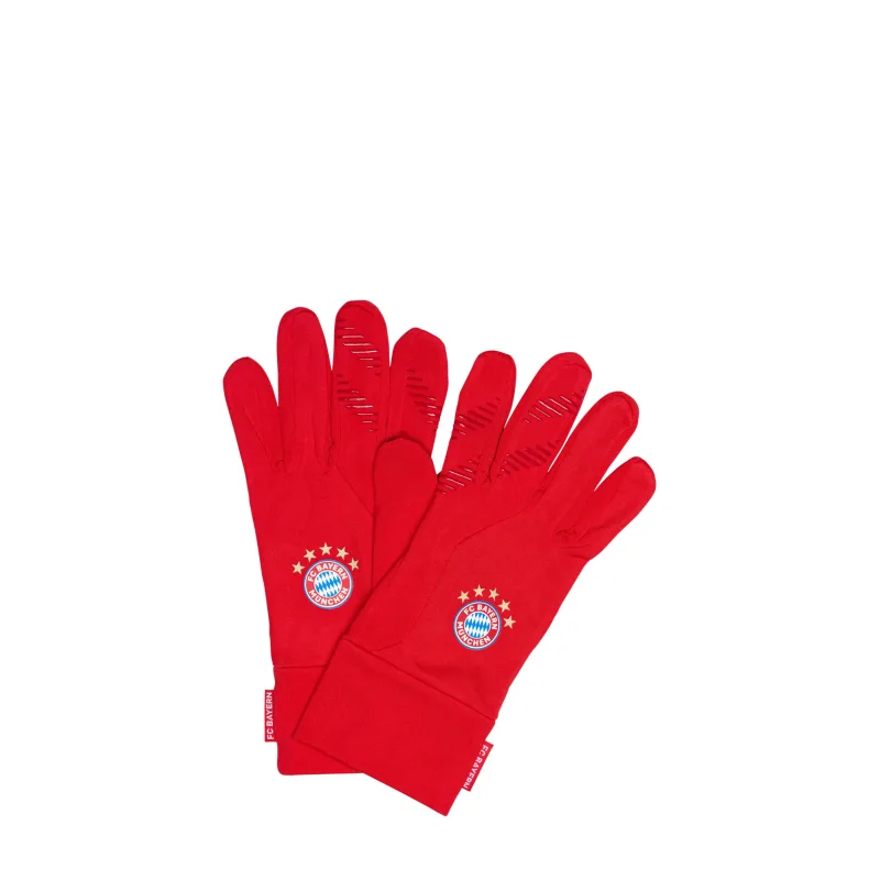 FC Bayern München - Bayern Mníchov tréningové rukavice červené