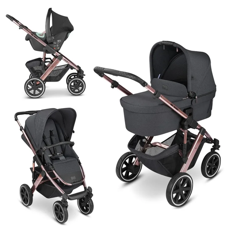 ABC DESIGN Salsa 4 Air Classic Set 2023 Bubble kombinovaný 3in1 kočík