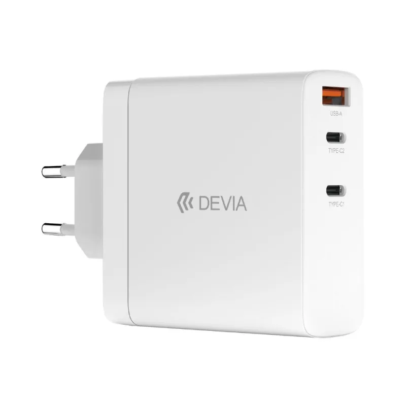 Devia sieťová nabíjačka Extreme Speed PD 2C+A GaN Charger 140W - White…
