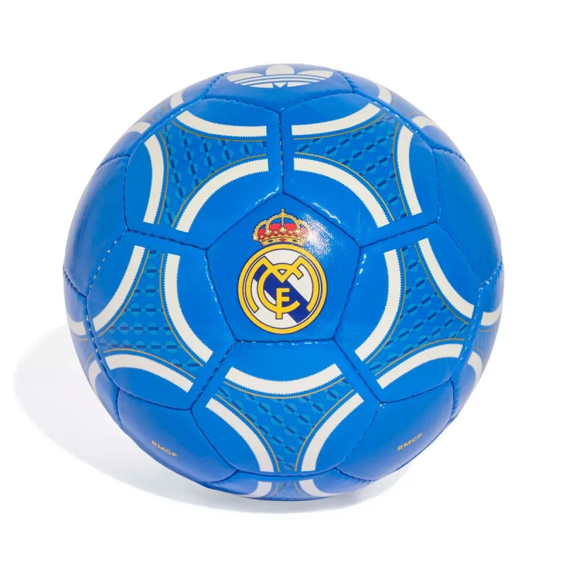 Adidas Real Madrid futbalová lopta modrá