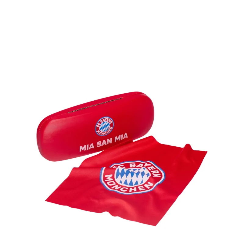 FC Bayern München - Bayern Mníchov puzdro na okuliare červené