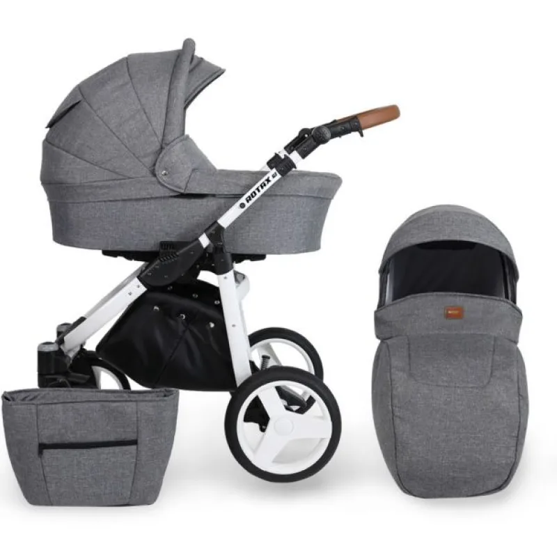 Kočík Kunert Rotax white frame 2v1 - 09