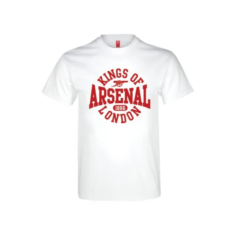 Arsenal tričko biele pánske - SKLADOM