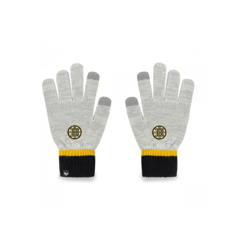 '47 Brand Boston Bruins pletené rukavice - SKLADOM