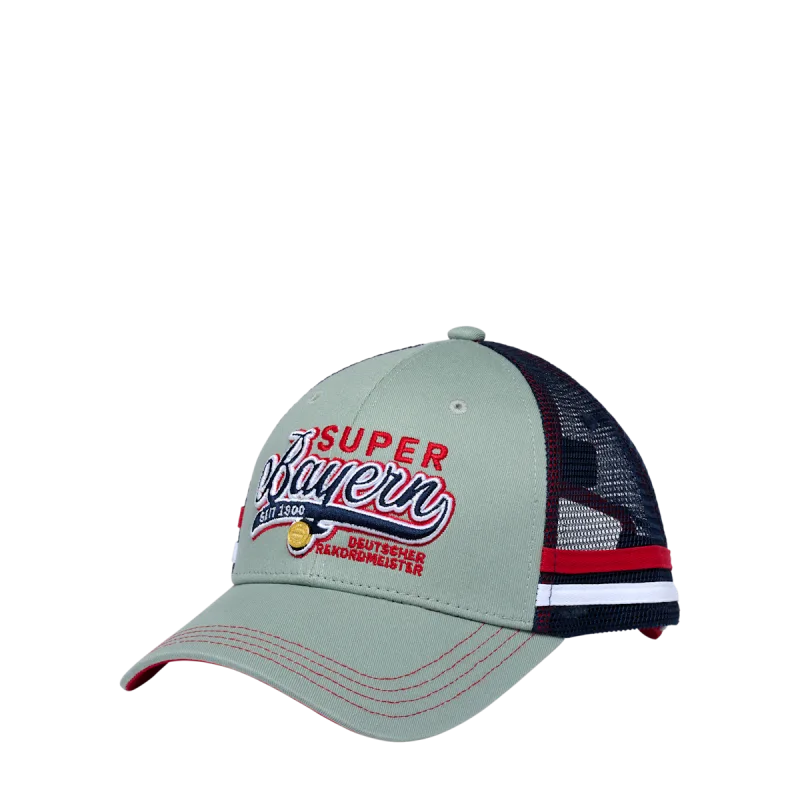 FC Bayern München - Bayern Mníchov Rekordmeister šiltovka šedá - SKLADOM