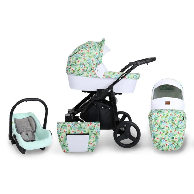 Kočík Kunert Rotax black frame 3v1 - 06