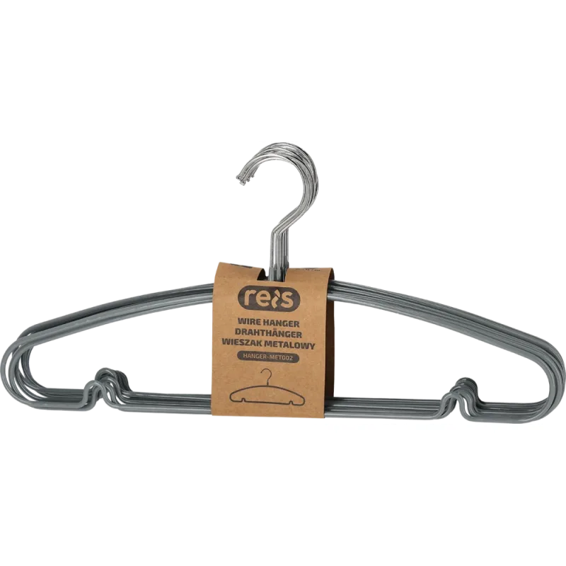 Reis MET002 Šatníkové ramienko 41 cm 10 ks