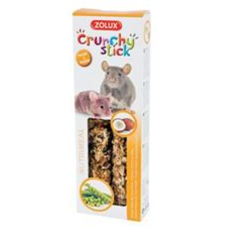 Pochoutka CRUNCHY STICK kokos/hrách pro myši Zolux 1 ks