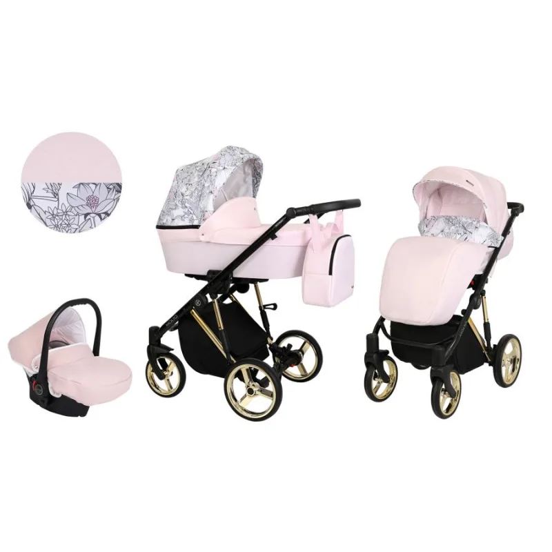 Kočík Kunert Molto Premium gold frame 3v1 - 01