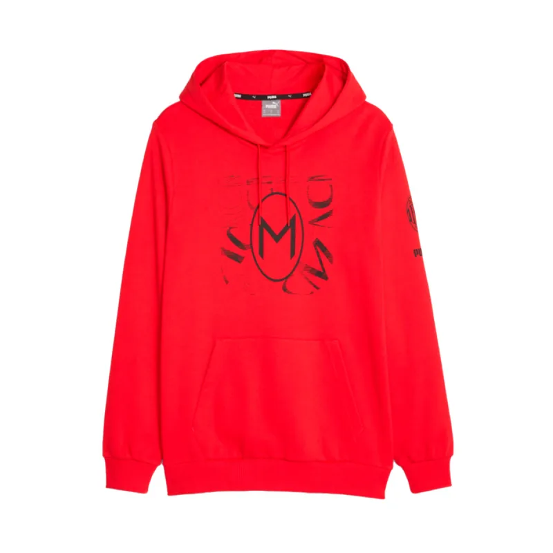 Puma AC Miláno (AC Milan) mikina červená pánska