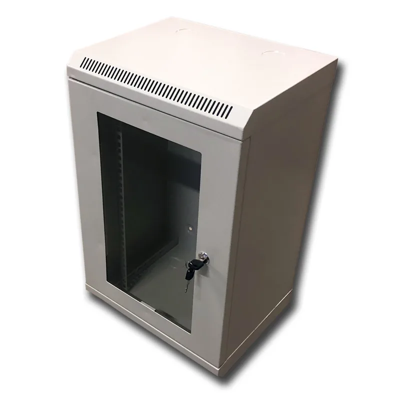 10" rack jednodielny 12U/ 280 DATACOM šedý Skl.dv. 7013