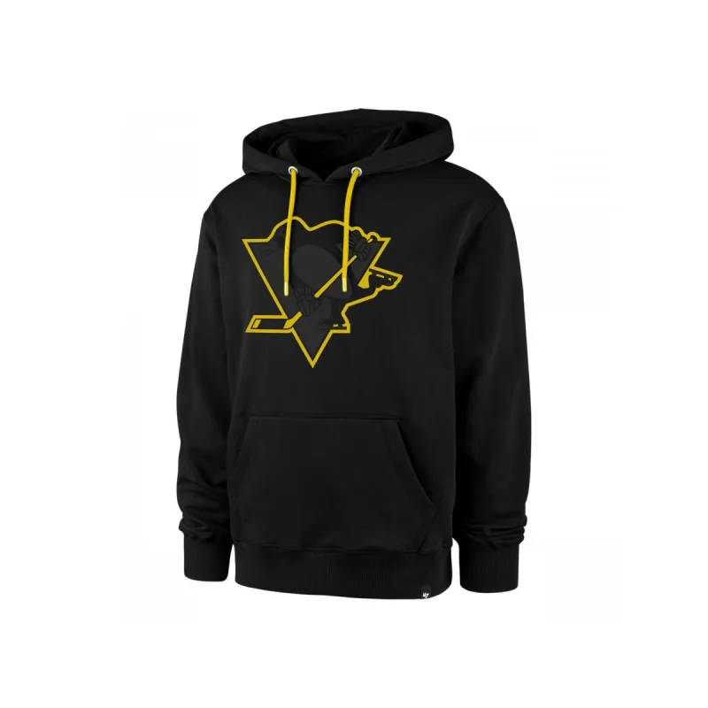 '47 Brand Pittsburgh Penguins mikina čierna pánska