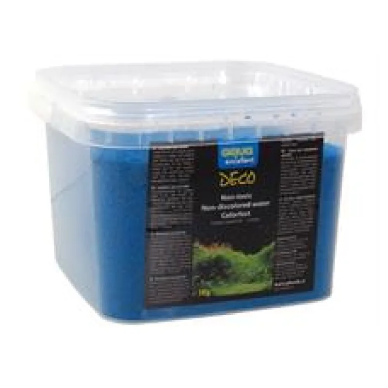 Písek AQUA EXCELLENT modrý 1 kg - 3-6 mm