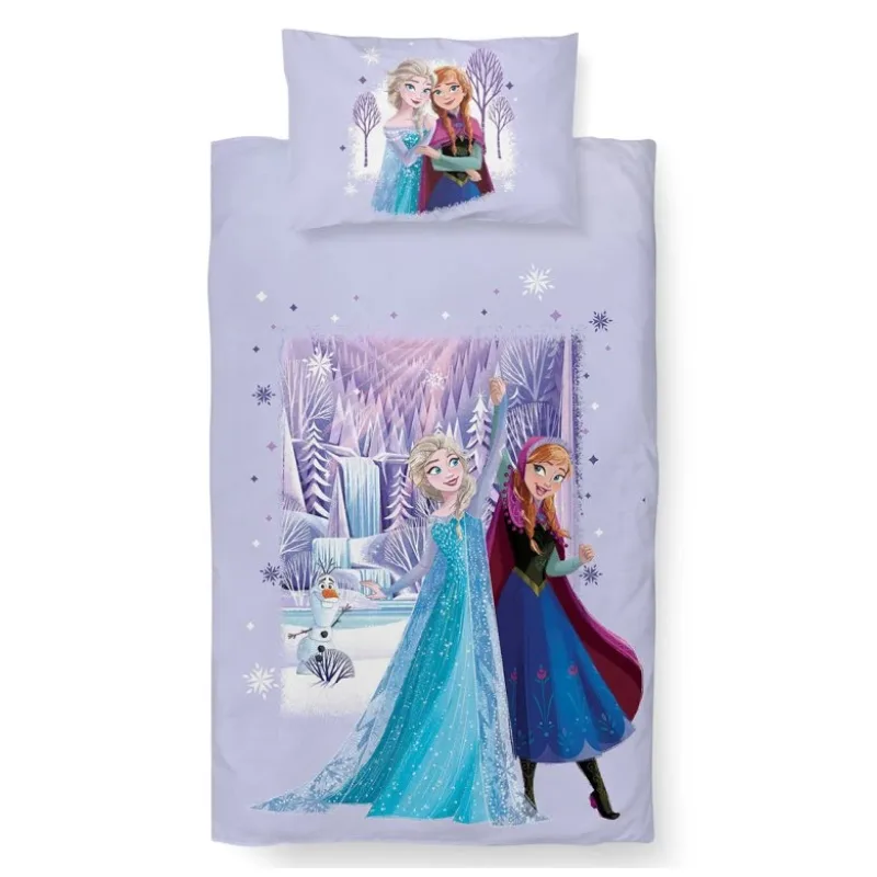Obliečky do postieľky Ľadové Kráľovstvo Mrazivá Krajina 100x135/40x60 cm