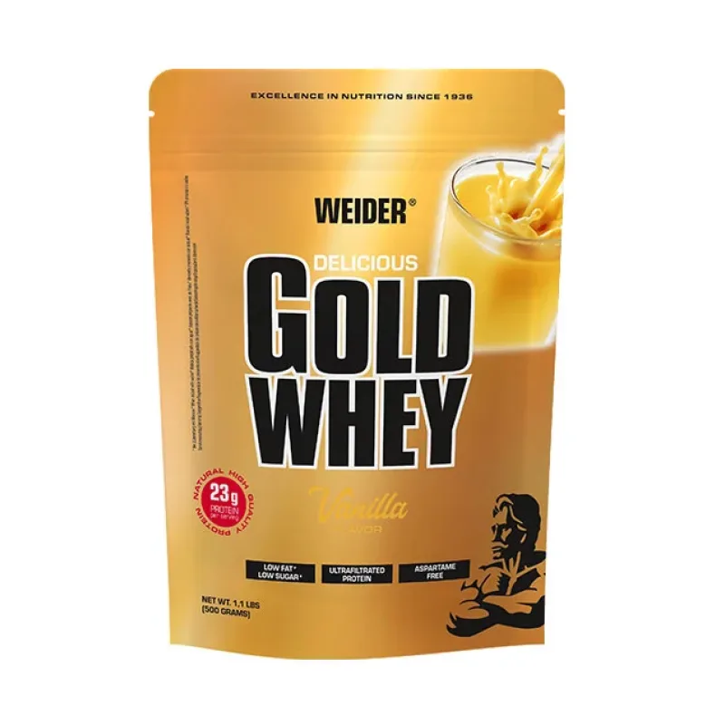 Gold Whey 500 g - Weider Príchuť: Vanilka