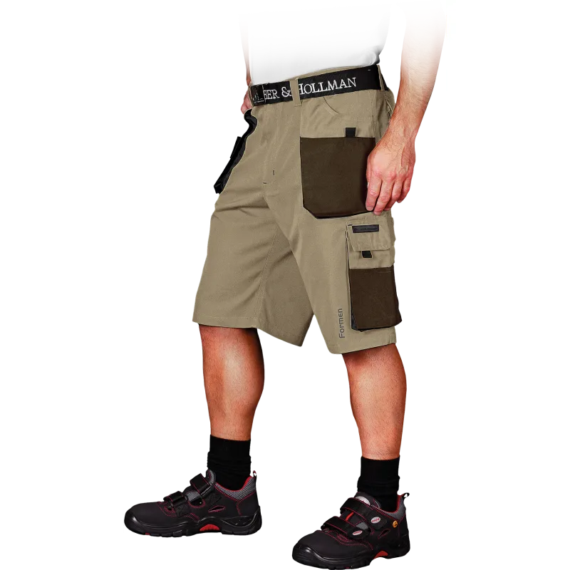 Leber&Hollman FMN BE3 kraťasy Begie/Brown S-3XL