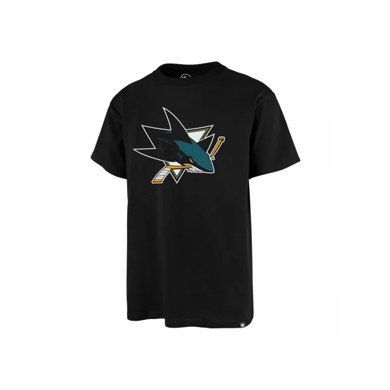 '47 Brand San Jose Sharks tričko čierne pánske