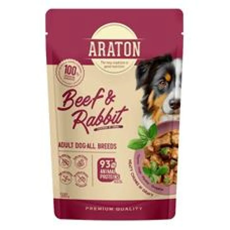 Araton Dog kaps. Adult Beef/Rabbit 500g
