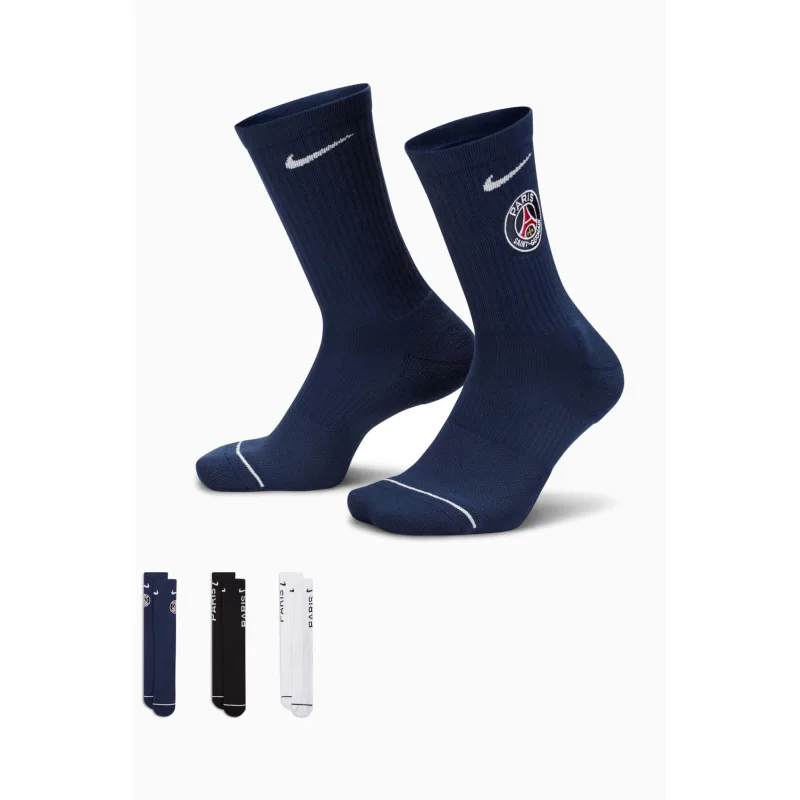 Nike Paris Saint-Germain FC - PSG ponožky (3 páry v balení)