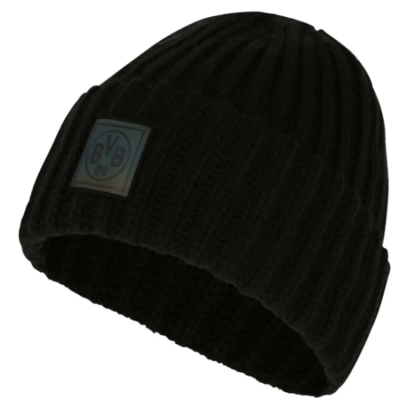 Borussia Dortmund BVB 09 zimná čiapka čierna dámska - SKLADOM
