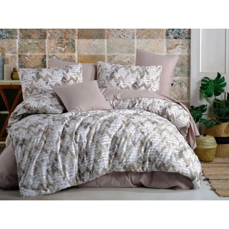 Bavlnené obliečky Fany beige 50x70 cm