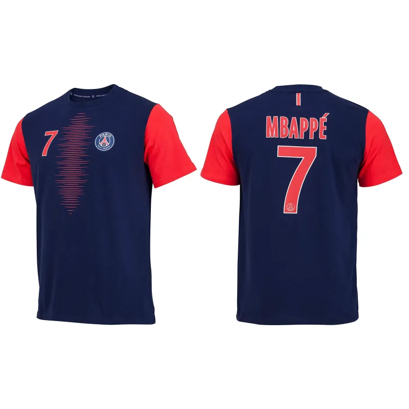 Paris Saint Germain FC - PSG Kylian Mbappé tričko modré pánske - SKLADOM