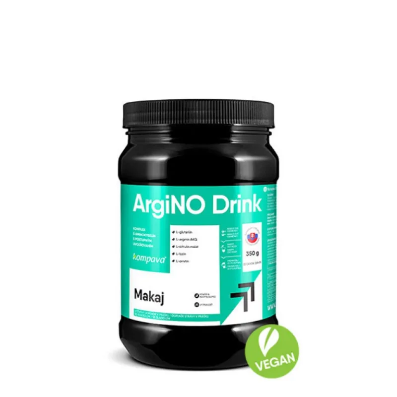 Argino Drink 350 g - Kompava Príchuť: Jablko - Limetka + 110g Naviac Zadarmo
