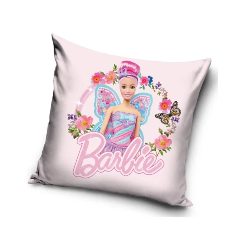 Detský vankúšik Bárbie motýlia princezná 40x40 cm