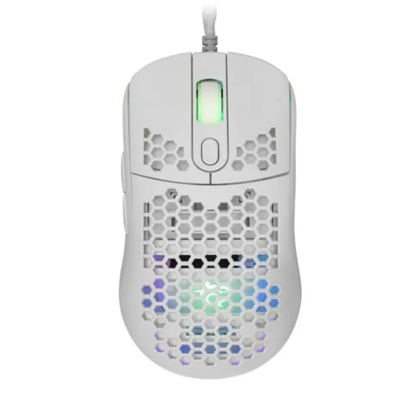 White Shark Gaming mouse GALAHAD, 7200 dpi, white GALAHAD-W