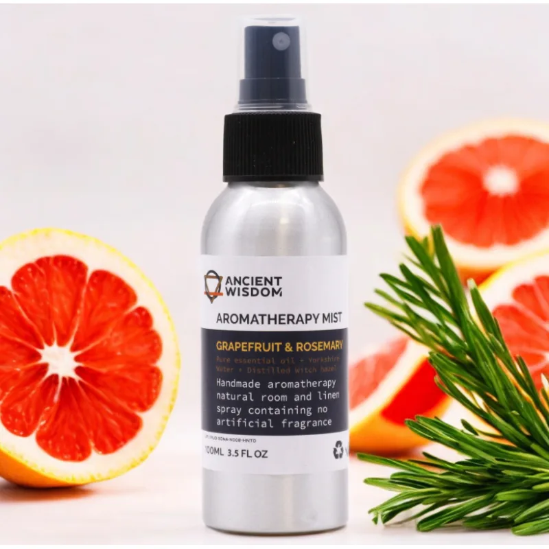 100ml Rozprašovač s Esenciálnymi Olejmi - Graperfruit & Rozmarín