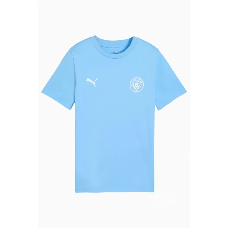 Puma Manchester City tričko bledomodré detské - SKLADOM