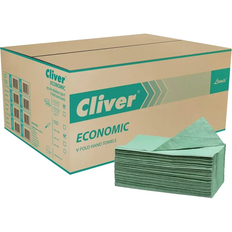 Lamix 2240 CLIVER 200 1V papierové uteráky zelené 4000 ks