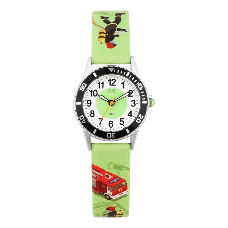 JVD Dětské hasičské chlapecké náramkové hodinky JVD J7231.1