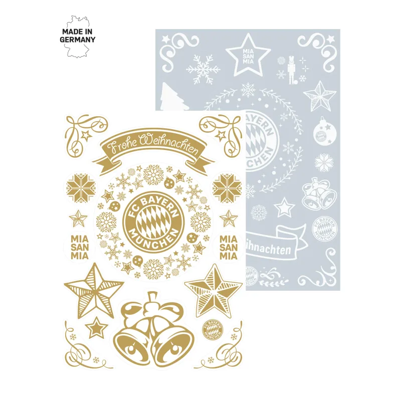 FC Bayern München Bayern Mníchov nálepky na okno