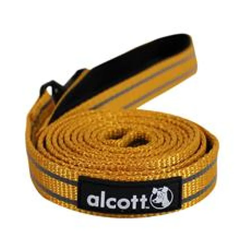 Alcott Reflexní vodítko pro psy, oranžové velikost M