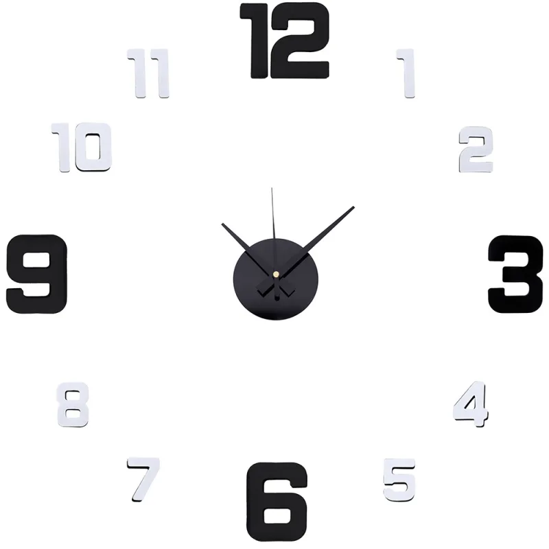 MPM Černé nalepovací hodiny MPM E01.3774.0090