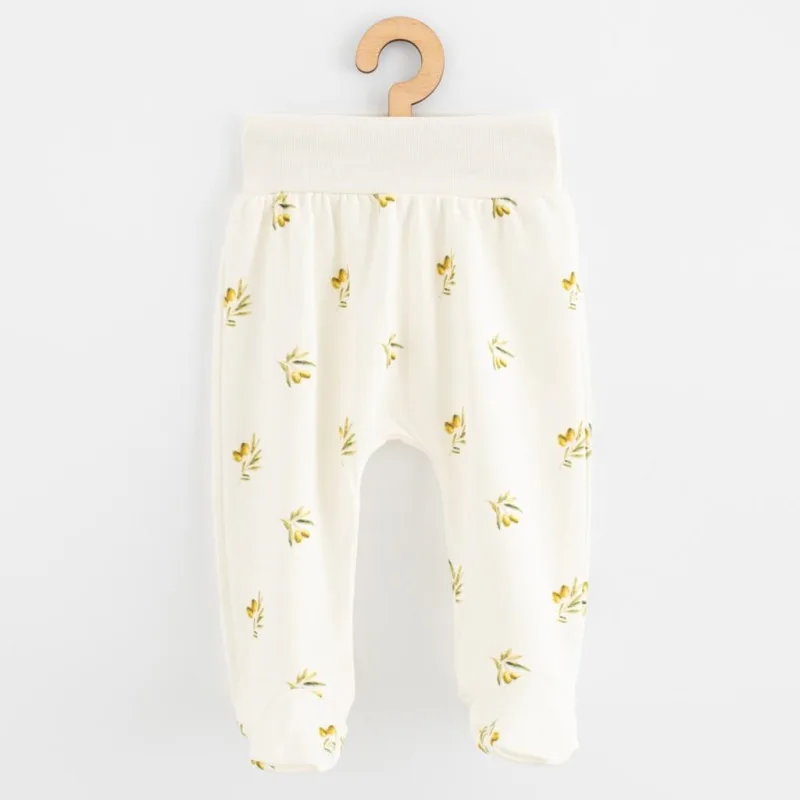 Dojčenské polodupačky z organickej bavlny New Baby Olivy