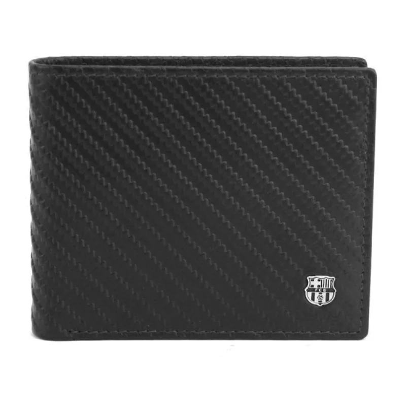 FC Barcelona kožená peňaženka čierna