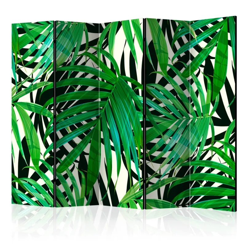 Artgeist Paraván - Tropical Leaves [Room Dividers]