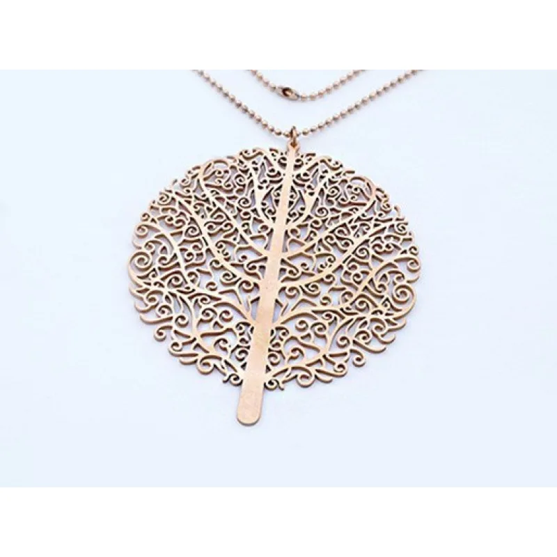 MPM Přívěsek z chirurgické oceli Pendant 8184, Gold rose