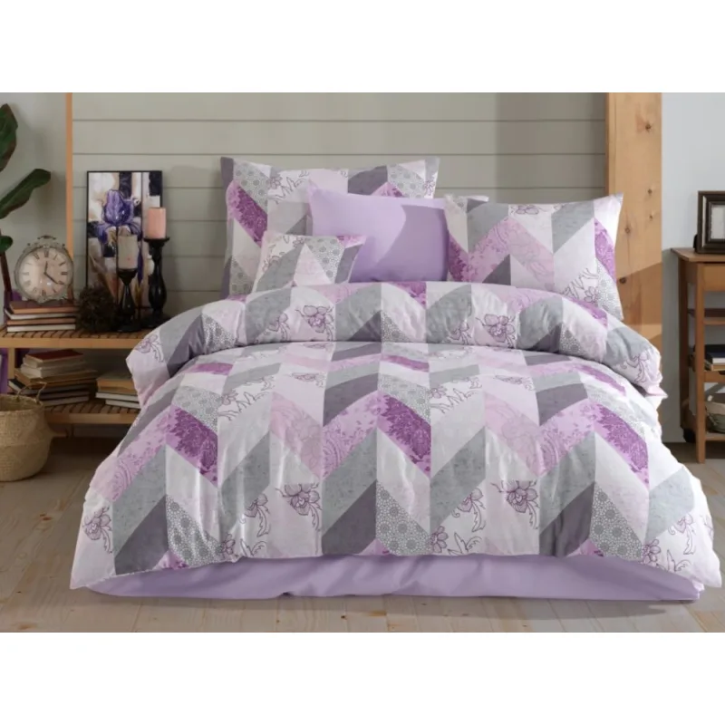 Bavlnené obliečky Eldora 200x200/2x70x90 cm