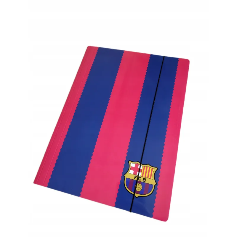 FC Barcelona obal s gumičkou na zošity A4 - SKLADOM