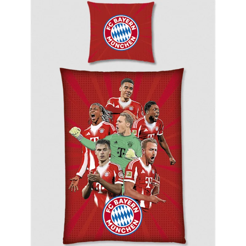 FC Bayern München - Bayern Mníchov posteľné obliečky 2025-2026 - SKLADOM