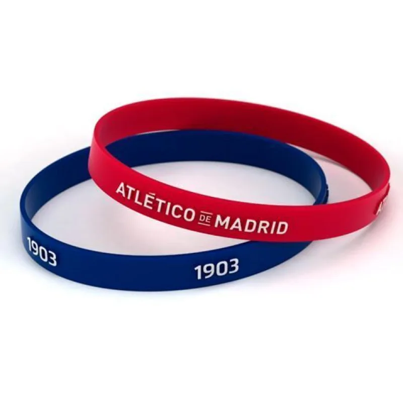 Atlético Madrid náramok (2 ks v balení)