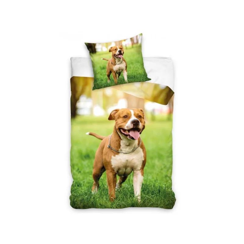 Bavlnené obliečky Americký Staford 140x200/70x90 cm