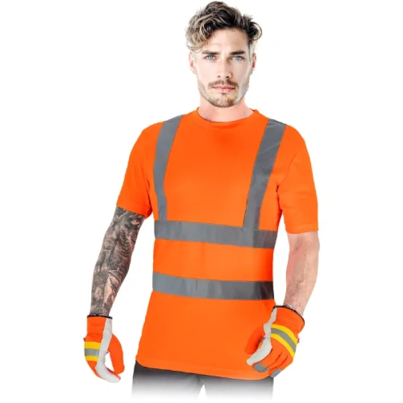 Reis ROUTE PS výstražné tričko oranžové