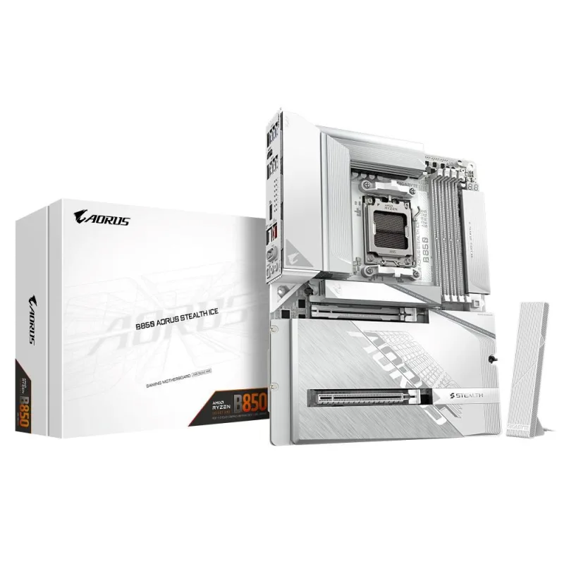 GIGABYTE B850 AORUS STEALTH ICE/ AM5/ ATX B850 A STEALTH ICE