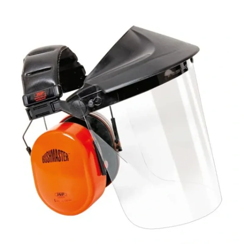 JSP AFZ061-131-100 tvárový štít s chráničmi sluchu