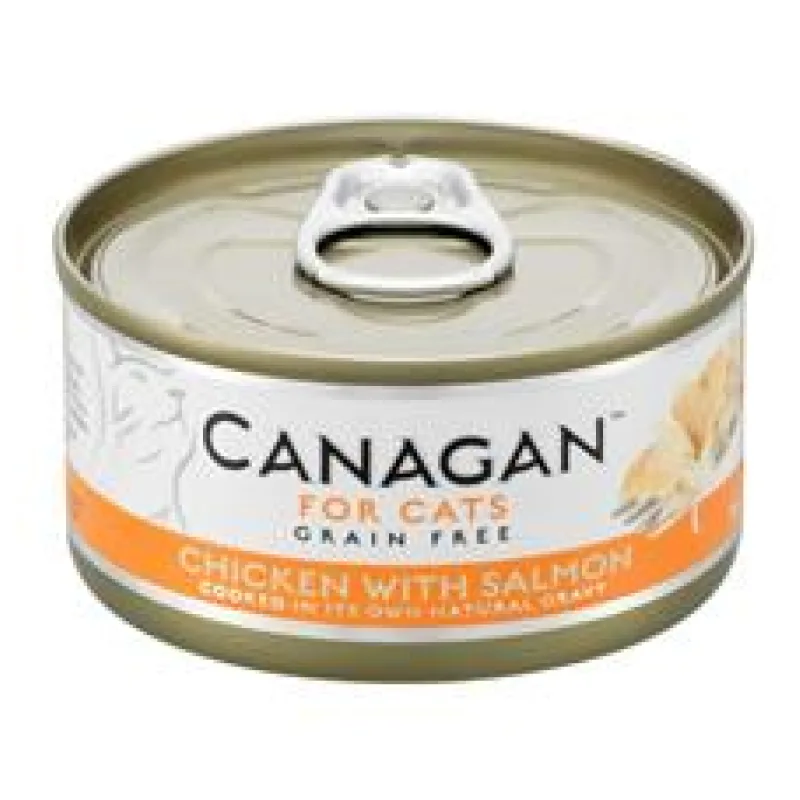 Canagan Cat konz. - Kuře a losos 75 g