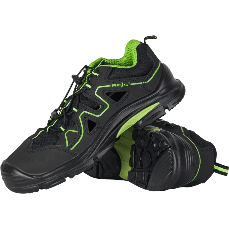 Reis BREMA S1P SRC sandále čierna/zelená 38-48